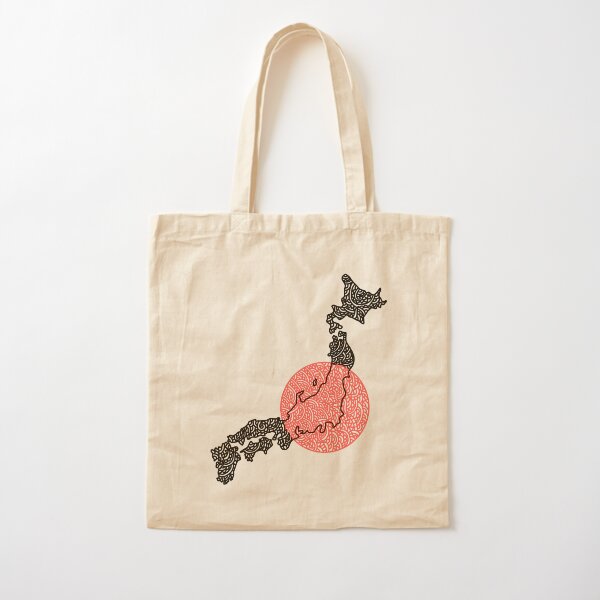 Japan - Land of the Rising Sun Cotton Tote Bag
