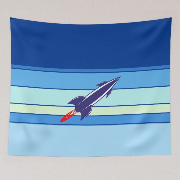 Item preview, Retro Space Rocket designed and sold by CANJ72.