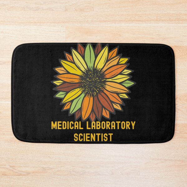 Item preview, MEDICAL LABORATORY SCIENTIST RETRO COLORED SUNFLOWER  designed and sold by Hippiesole.