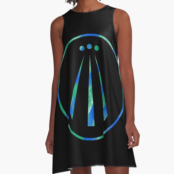Aperçu de l'œuvre Awen celtique Les trois rayons de lumière 2 avec fond noir créée et vendue par NYXFN.
