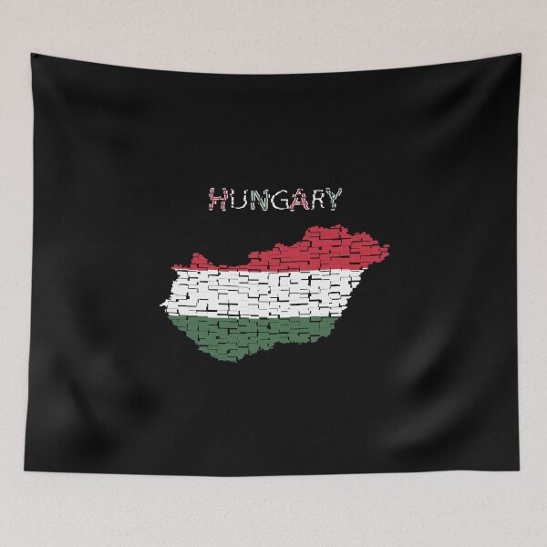 Item preview, Hungary Flag - Art design designed and sold by AndiHK.