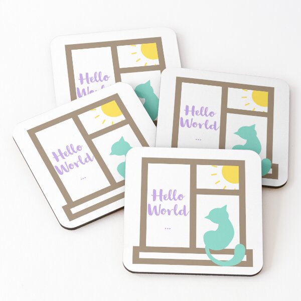 Item preview, Hello World designed and sold by tristahx.