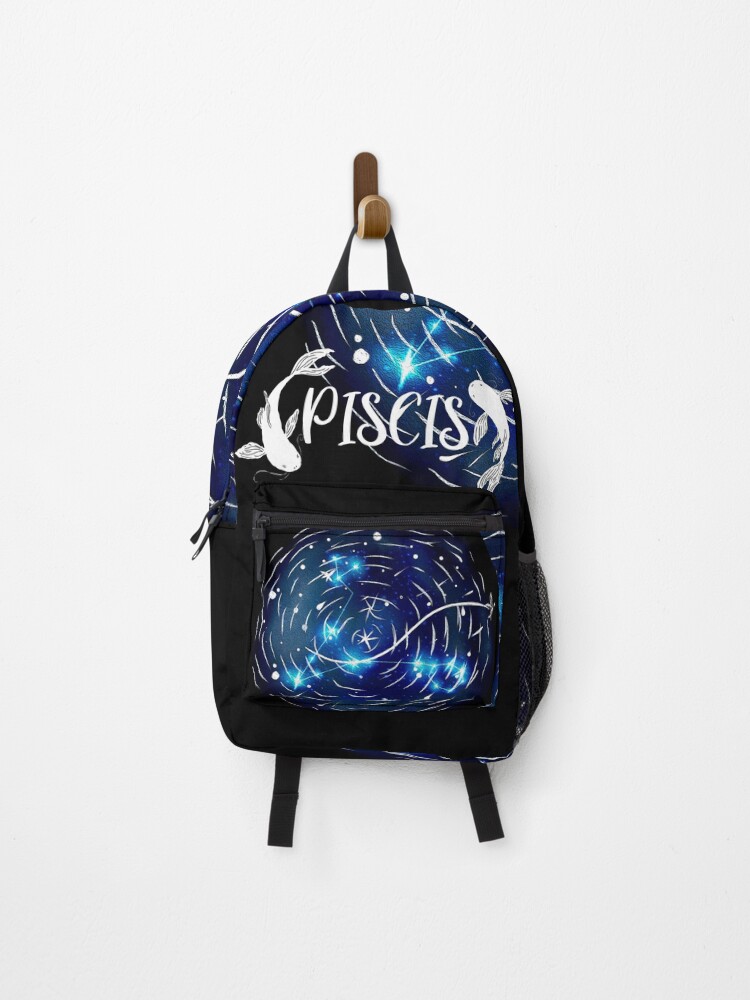 Pisces Constellation Backpack outlet / Astrology Zodiac Rucksack