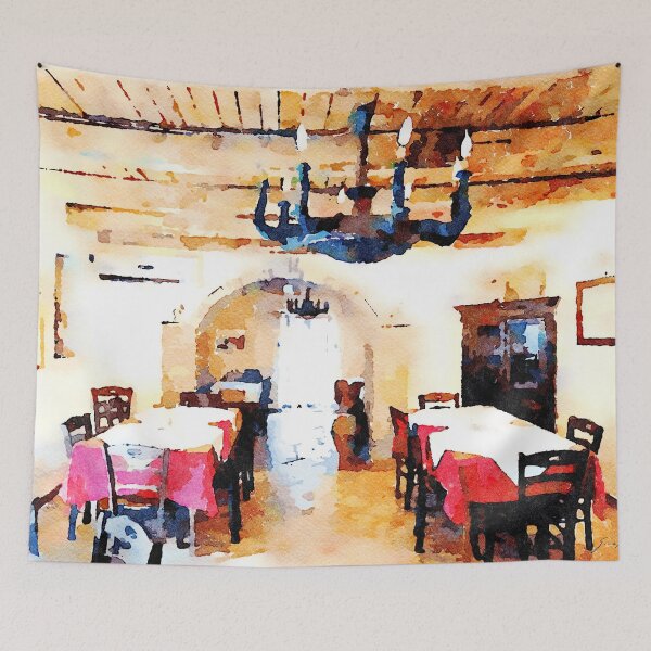 Item preview, Dining room of restaurant designed and sold by Giuseppe Cocco.