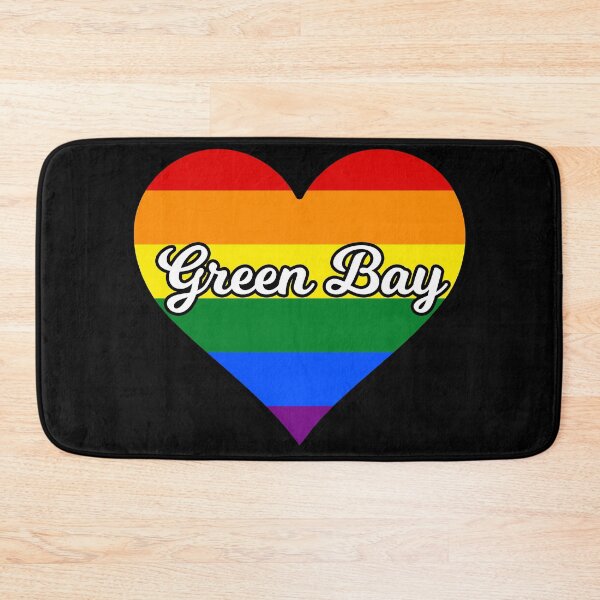 Item preview, Green Bay Wisconsin Gay Pride Heart designed and sold by fearcity.