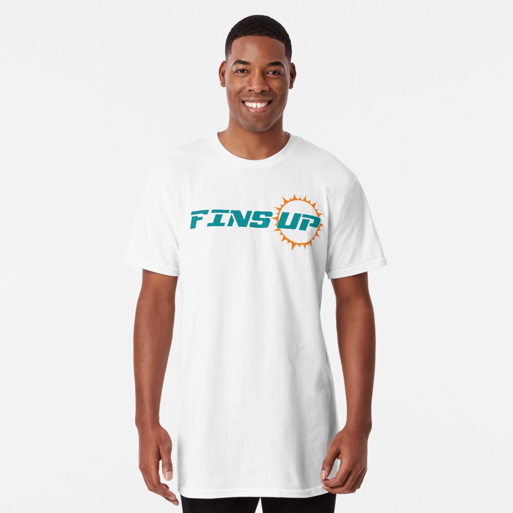 Fins Up Tshirt Miami Football Shirt-CL – Colamaga