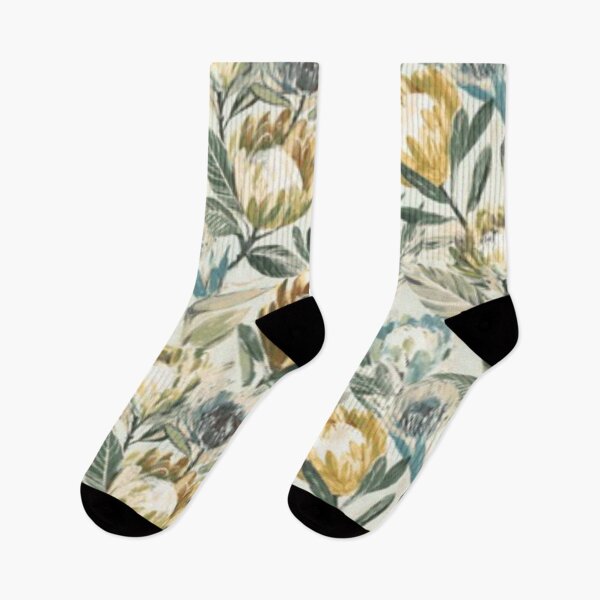 Item preview, Beautiful Yellow Protea Flower Pattern designed and sold by africanvisuals.