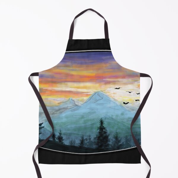 Item preview, mountain sunset designed and sold by THE AMERICAN TEEVANGELIST.