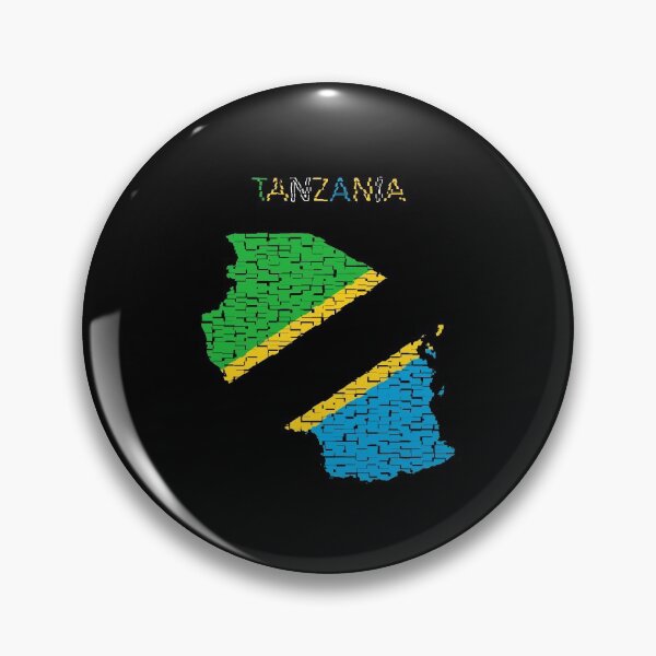 Item preview, Tanzania Flag - Art design designed and sold by AndiHK.