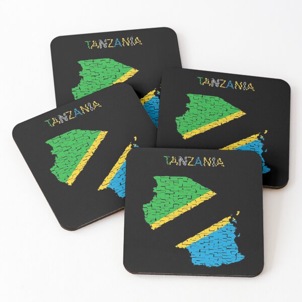 Item preview, Tanzania Flag - Art design designed and sold by AndiHK.