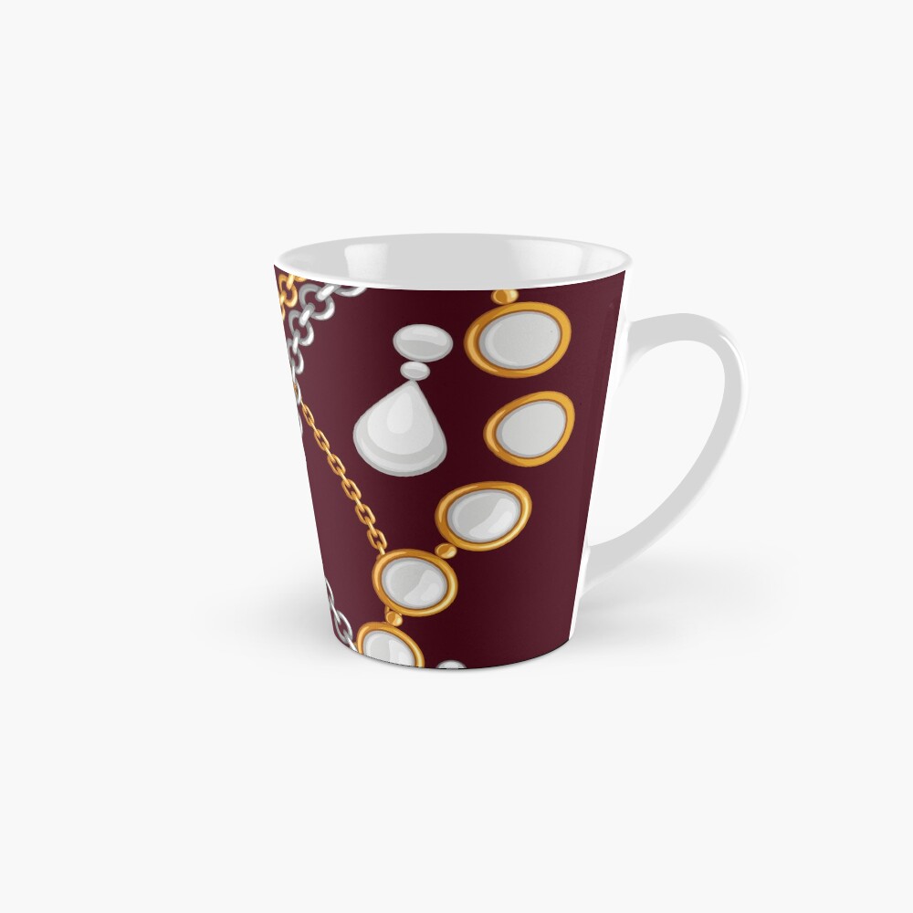 Jewelry on chocolate brown color Mug