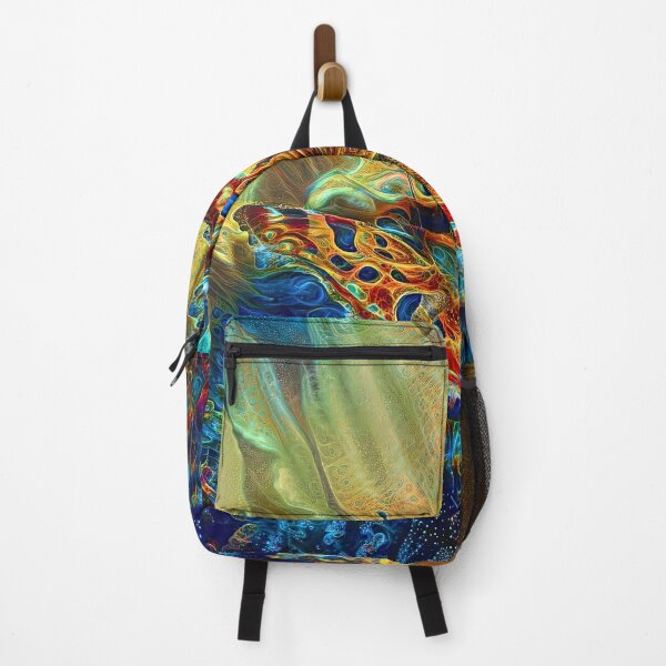 Item preview, Fantasy floral abstract digital painting designed and sold by blackhalt.