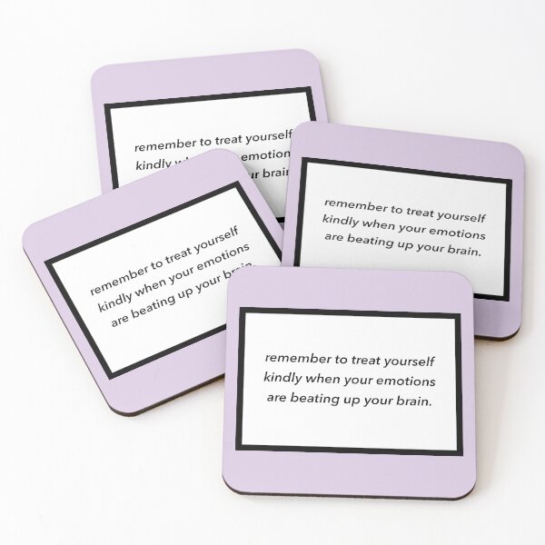 Item preview, treat yourself kindly box design designed and sold by 3meistudios.