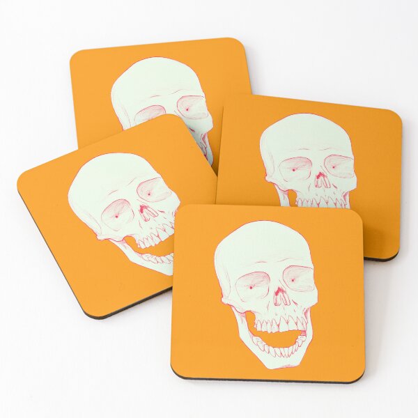 Item preview, Sea-foam Green Skull designed and sold by DeusDecoris.