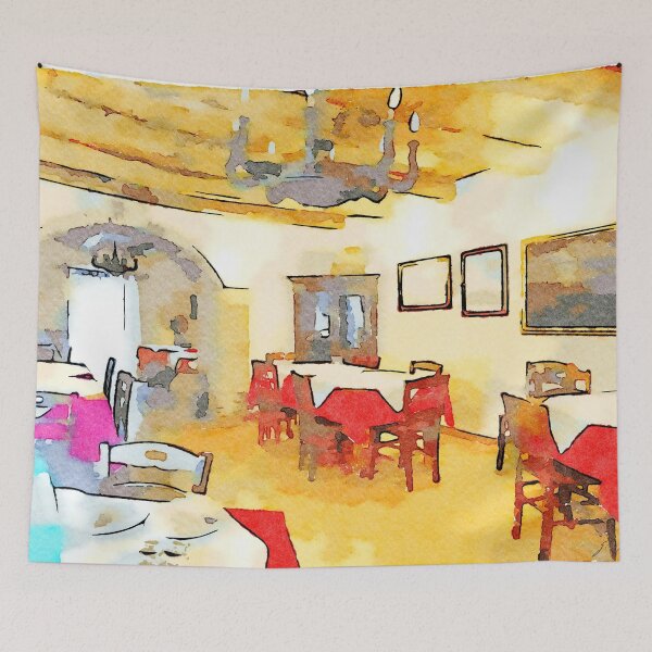 Item preview, Dining room of restaurant designed and sold by Giuseppe Cocco.
