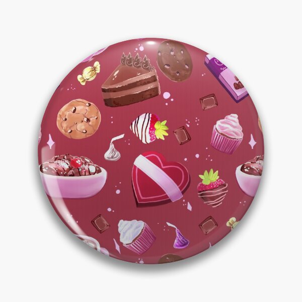 Item preview, Patrón Chocoholic-Rojo designed and sold by PocketShadow.