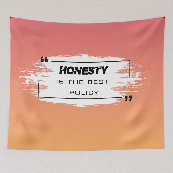 Item preview, honesty is the best policy designed and sold by Achily.