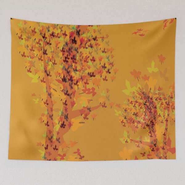 Item preview, Timberville Trees Leaves And Birds designed and sold by MclaughlinGifts.