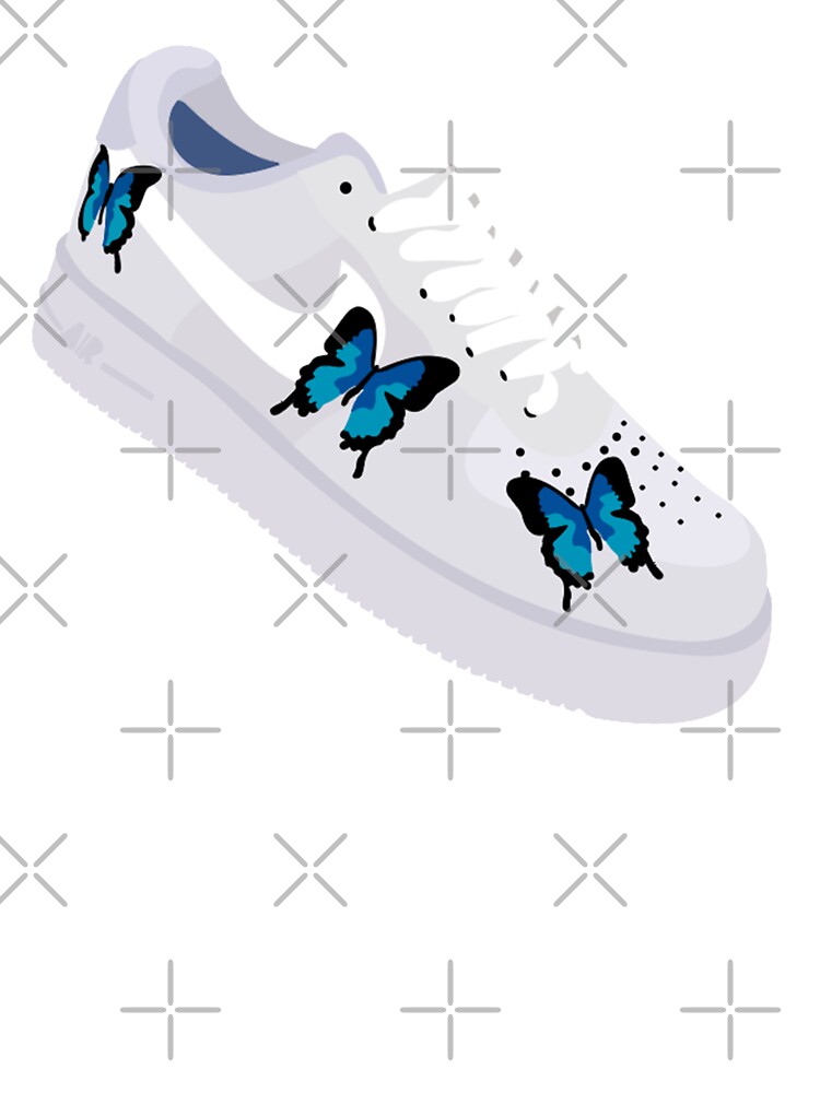 cute air force 1 butterfly