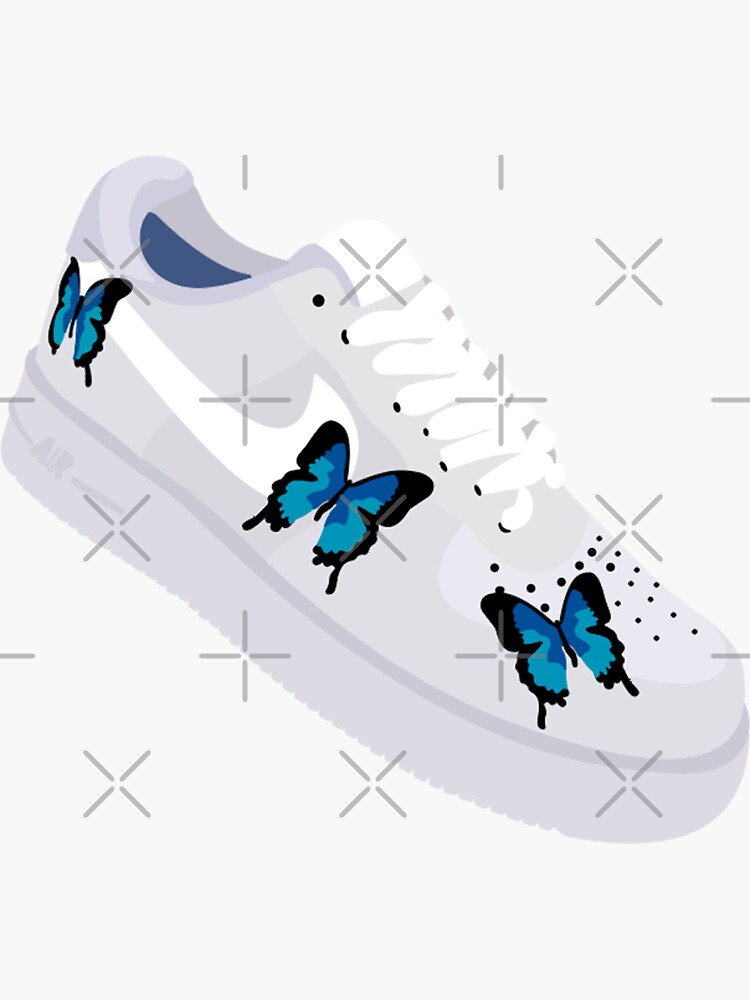 Butterfly air 2024 force 1s