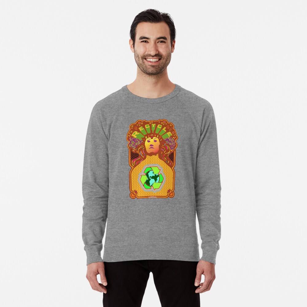 Item preview, Lightweight Sweatshirt designed and sold by mindofpeace.