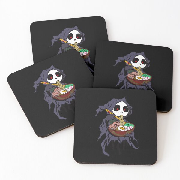 Item preview, Ghost eating Ramen designed and sold by kinneyboy.