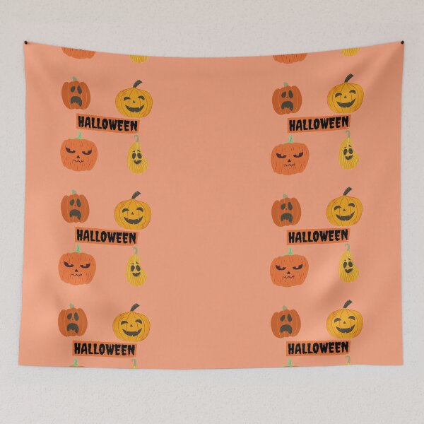Item preview, Orange Pumpkin Face  designed and sold by JessyDesigns.