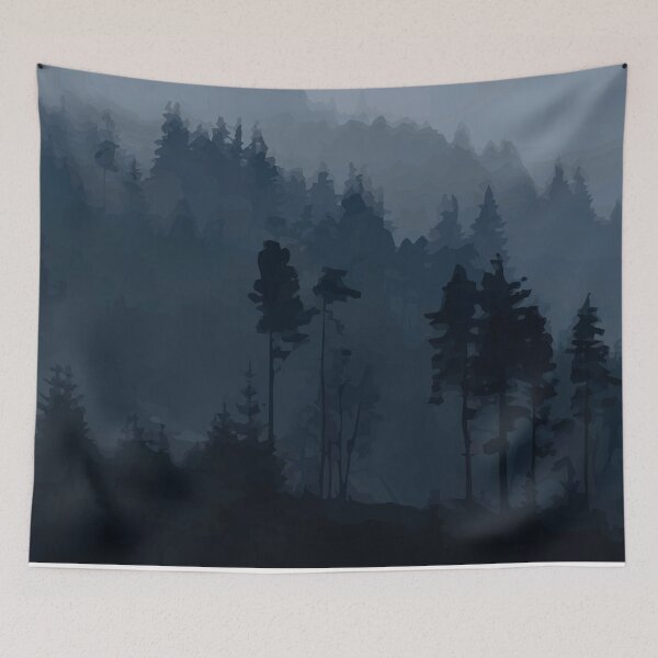 Item preview, Misty Landscape Vectorscape designed and sold by carlarmes.