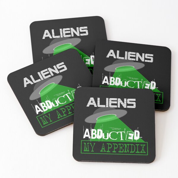 Item preview, Funny Appendex Removed - Aliens Abducted My Appendix designed and sold by bioville.