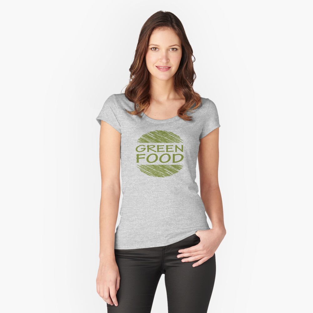 Item preview, Fitted Scoop T-Shirt designed and sold by mindofpeace.