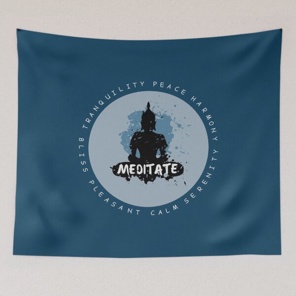 Item preview, Meditation Time! Blue Selection designed and sold by Intuitive Engines Apparel Co..