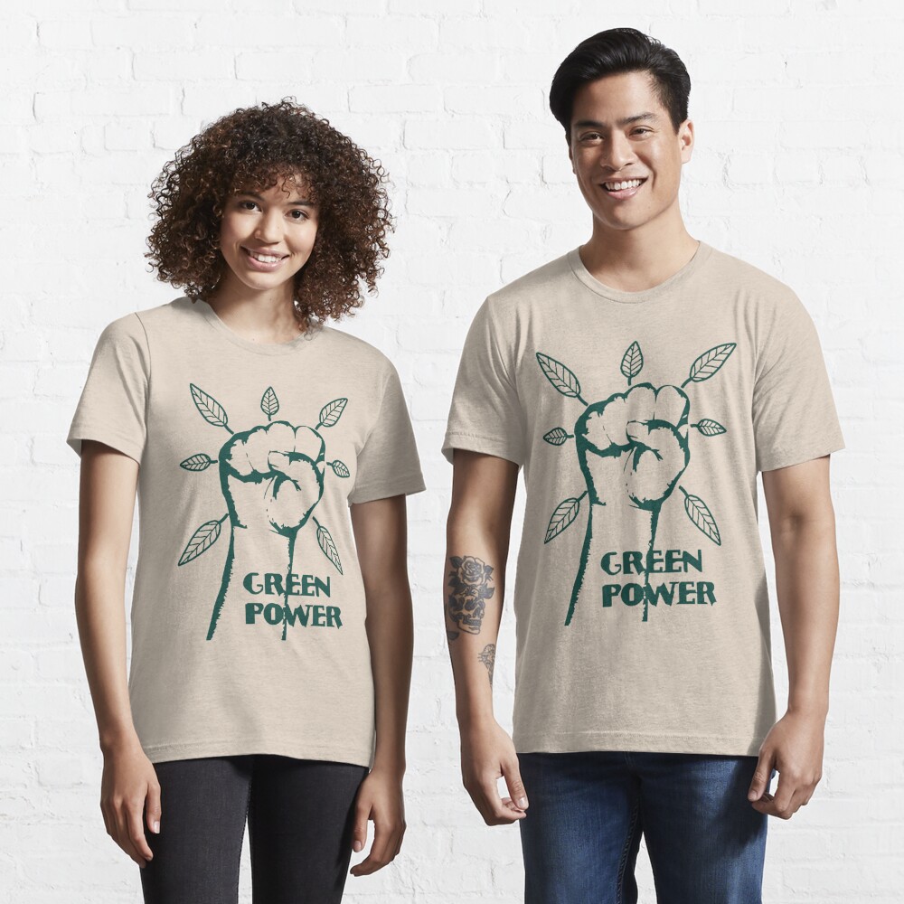 Go Green Power Essential T-Shirt
