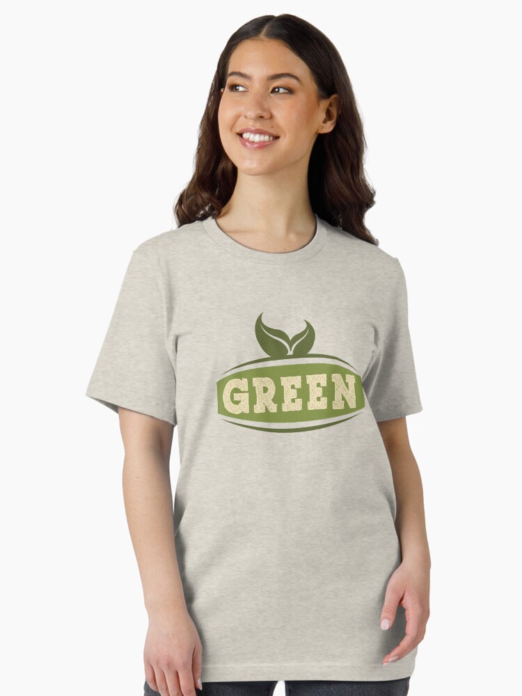 Thumbnail 1 of 7, Essential T-Shirt, Green Saying designed and sold by mindofpeace.