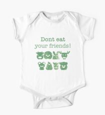 Don't Eat Your Friends One Piece - Short Sleeve