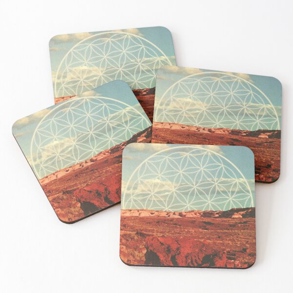 Item preview, Southwest Arizona Desert - Sacred Geometry Seed of Life designed and sold by elevens.