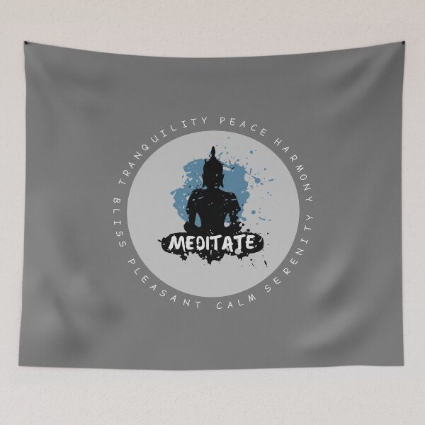 Item preview, Meditation Time! Dark Gray Selection  designed and sold by Intuitive Engines Apparel Co..