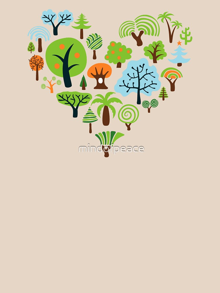Green Tree Love by mindofpeace