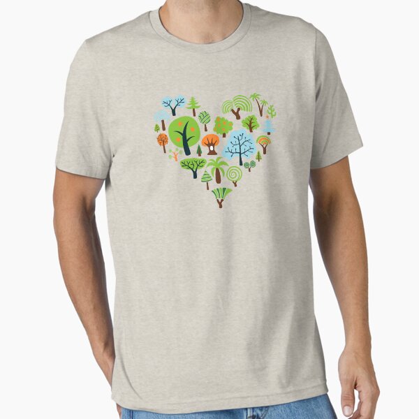 Green Tree Love Essential T-Shirt