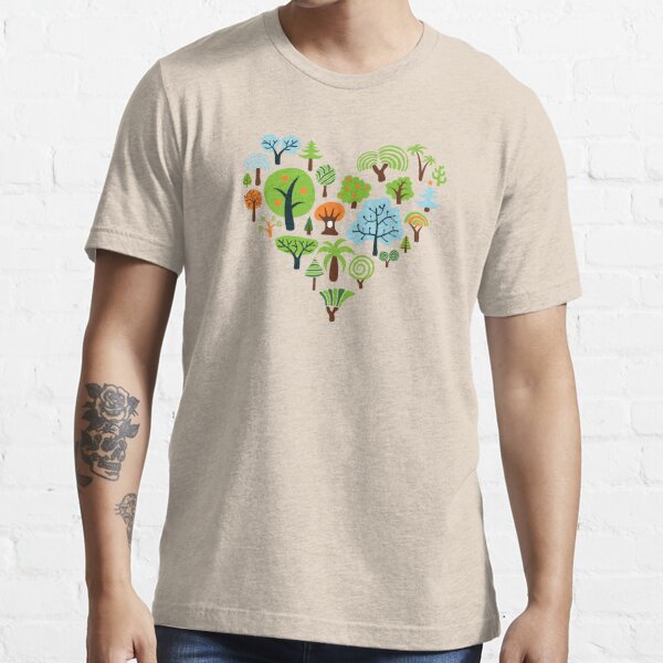 Green Tree Love Essential T-Shirt