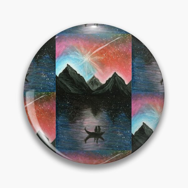 Item preview, Blue river red sky designed and sold by Any Art Netty .