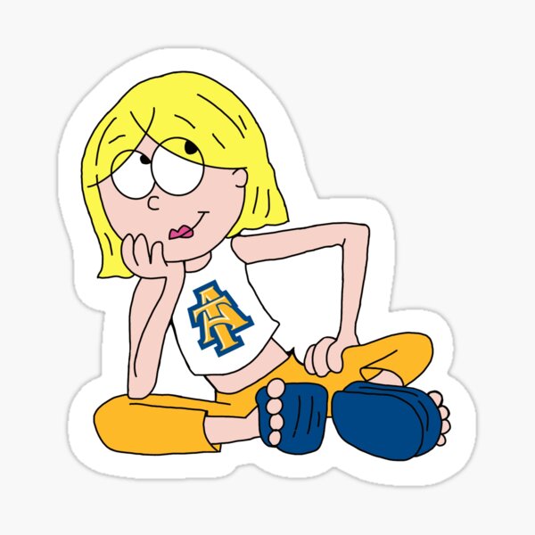 NC A&T Lizzie McGuire Sticker