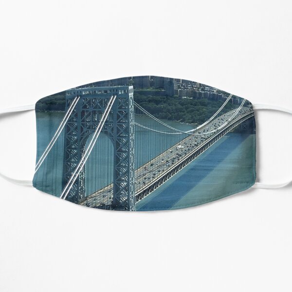 George Washington Bridge Flat Mask