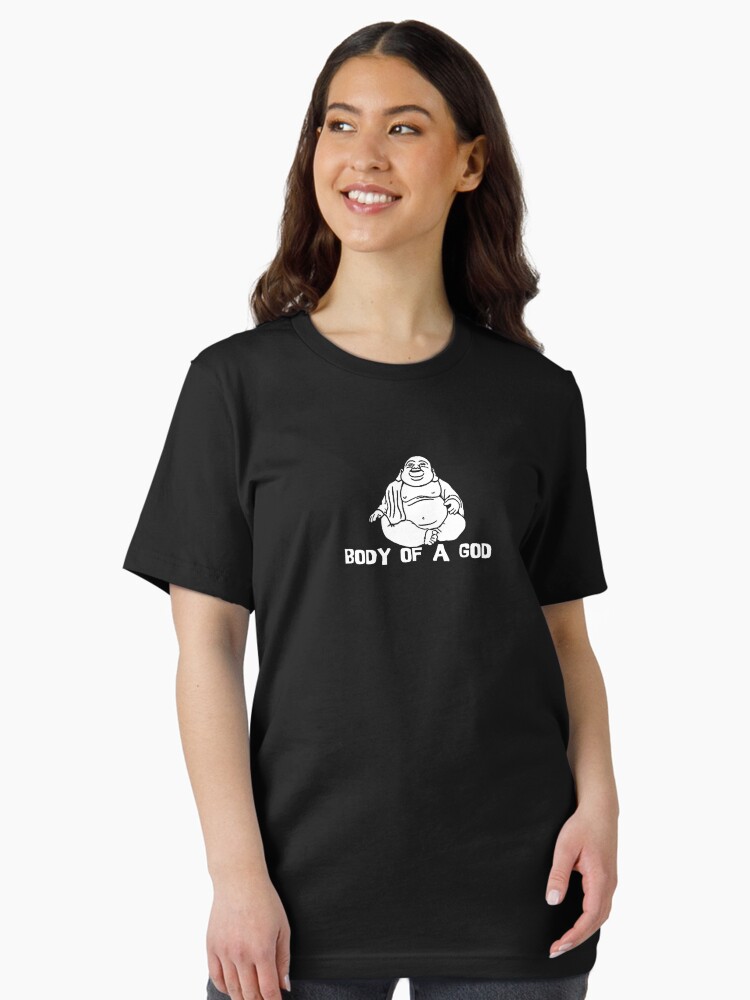 Thumbnail 1 of 7, Essential T-Shirt, Body Of A God designed and sold by mindofpeace.