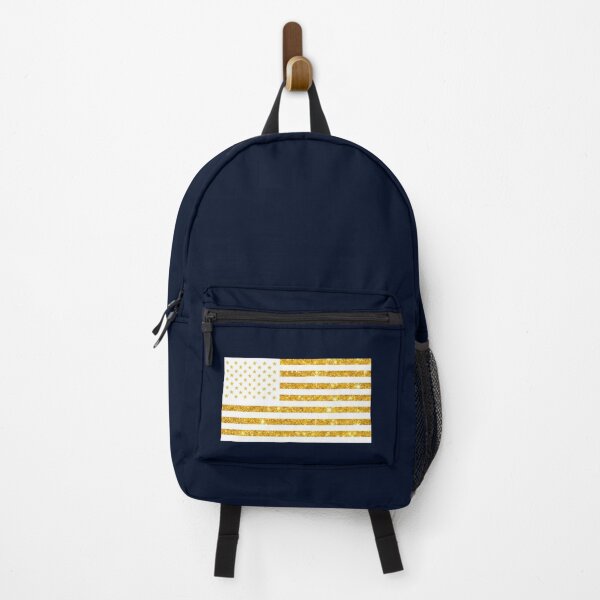Item preview, USA FLAG GOLD NATION STYLE PREMIUM LAPTOP WHITE designed and sold by Tiger-Bradley.