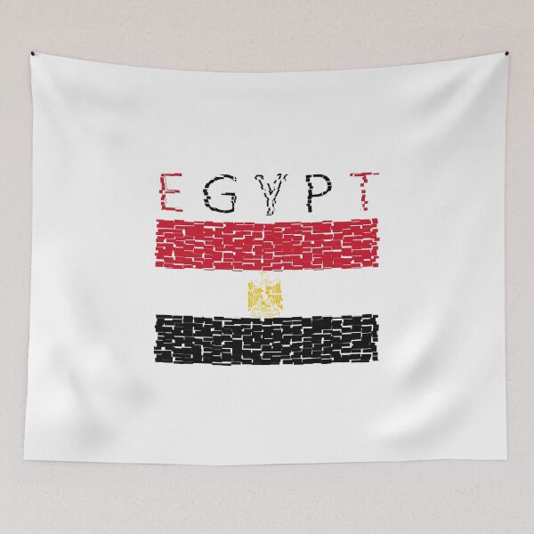 Item preview, Egypt Flag - Art design designed and sold by AndiHK.