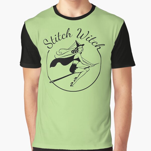 Stitch Witch - Vintage PinUp Sewing Witch | Essential T-Shirt