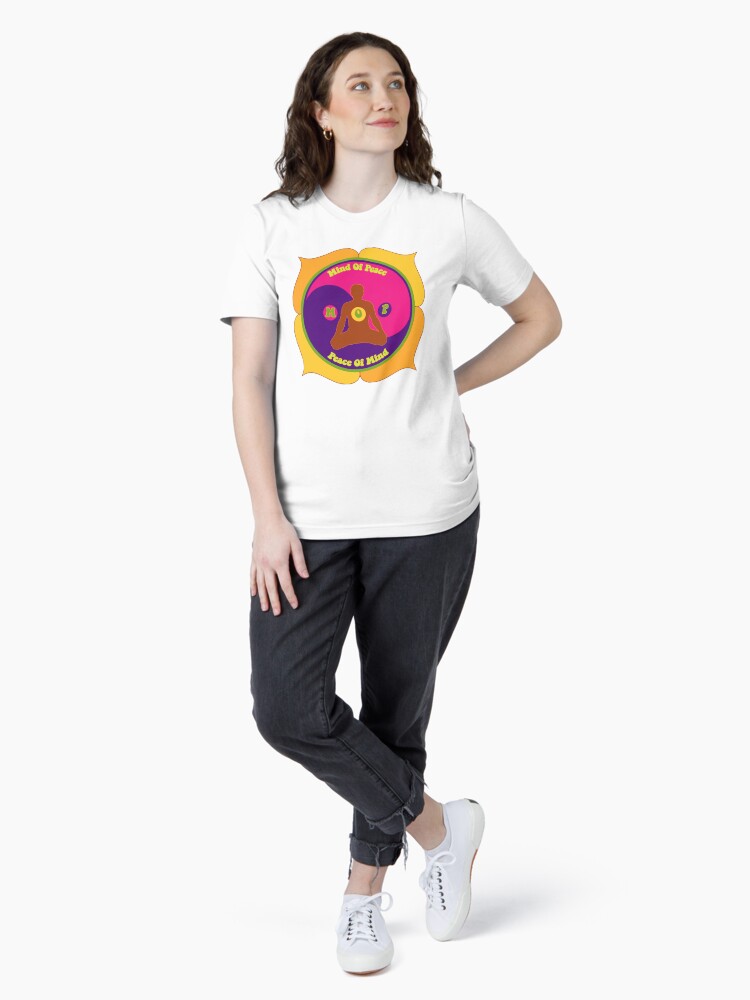 Thumbnail 4 of 7, Essential T-Shirt, Mind Of Peace designed and sold by mindofpeace.