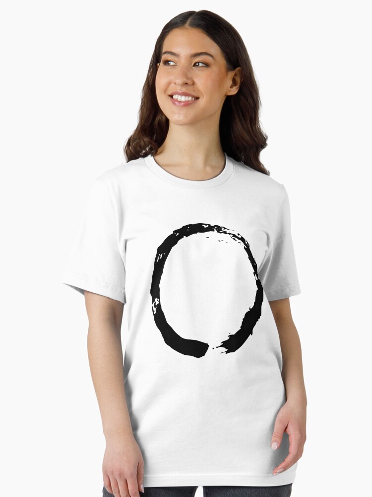 Thumbnail 1 of 7, Essential T-Shirt, Zen Buddhist Enso Symbol designed and sold by mindofpeace.