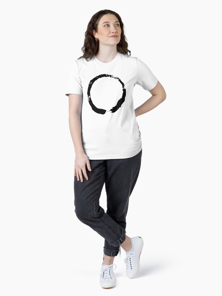 Thumbnail 4 of 7, Essential T-Shirt, Zen Buddhist Enso Symbol designed and sold by mindofpeace.