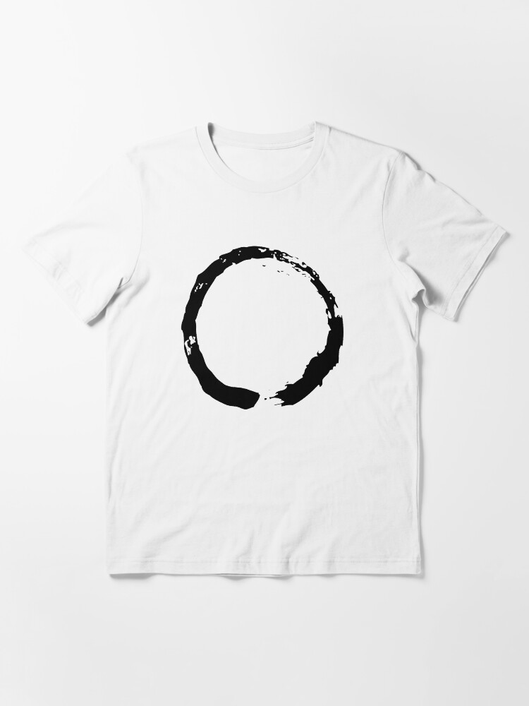 Thumbnail 3 of 7, Essential T-Shirt, Zen Buddhist Enso Symbol designed and sold by mindofpeace.
